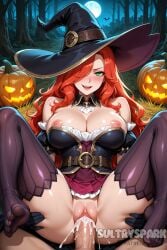bewitching miss fortune from halloween by futarush