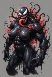 1female ai_generated black black_body breasts cock dick female male marvel marvel_cinematic_universe marvel_comics penis schlong she-venom symbiote venom venom_(marvel) venom_(marvel_rivals)