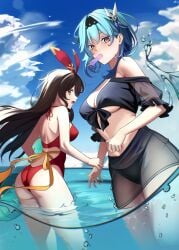 amber (genshin impact) from genshin impact by hyafumi