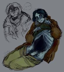 coat guy (no, i'm not a human) from no, i'm not a human by jessyinej