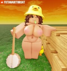 ;) areola areolae arms bare_arms bare_breasts bare_chest bare_midriff bare_shoulders big_breasts black_eyes black_pupils breasts brown_hair brown_hair_female cleavage closed_eye cute cute_girl dj_(tds) dot_eyes duck ducky_dj_(tds) female female_focus female_human female_nipples female_only female_solo futanarithroat girls glasses hair hair_between_eyes hat head headwear human human_female human_only human_solo leaf long_brown_hair long_hair long_hair_female looking_at_viewer naked naked_female neck nipples no_nose no_sex nude nude_female official_alternate_costume one_eye_closed one_eye_open open_eye pupils raised_eyebrow red_glasses roblox roblox_game robloxian round_glasses sclera self-upload self_upload shoulders smile smile_at_viewer smiling smiling_at_viewer smiling_female solo solo_female solo_focus solo_human standing thick_thighs thighs tower_defense_simulator tummy winking_at_viewer yellow_clothes yellow_clothing yellow_hat yellow_headwear