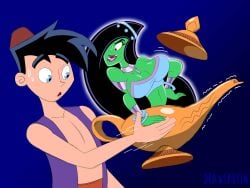 1boy 1boy1girl 1girls aladdin aladdin_(1992_disney_film) aladdin_(character) big_ass big_breasts breasts bust busty chest cosplay curvaceous curvy curvy_figure danny_fenton danny_phantom desiree digital_media_(artwork) disney drawsputin female genie genie_(aladdin) genie_girl ghost ghost_girl green-skinned_female green_body green_skin hips hourglass_figure huge_ass huge_breasts humanoid large_ass large_breasts legs male male/female mature mature_female nickelodeon slim_waist straight thick thick_hips thick_legs thick_thighs thighs voluptuous waist wide_hips