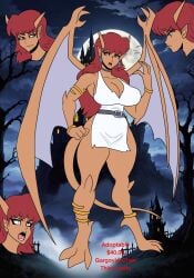 1girls big_ass big_breasts breasts curvaceous curvy curvy_figure digital_media_(artwork) female gargoyle gargoyles hips hourglass_figure huge_ass huge_breasts humanoid large_ass large_breasts legs monster monster_girl ninja-8004 slim_waist thick thick_hips thick_legs thick_thighs thighs voluptuous waist wide_hips wings