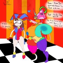 1futa 1girls ass big_ass big_breasts big_cock big_dick big_penis breasts bubble_ass bubble_butt cock dick enormous_ass erection female futa_on_female futanari glitch_productions huge_ass huge_boobs huge_breasts huge_butt huge_cock huge_thighs humanoid intersex large_ass large_butt massive_ass massive_boobs massive_breasts massive_butt massive_thighs massive_tits nailstrabbit only_female penis pomni_(the_amazing_digital_circus) standing tadc tagme the_amazing_digital_circus thicc_thighs thick_thighs wide_hip wide_hipped_female wide_hips wide_thighs zooble_(the_amazing_digital_circus)