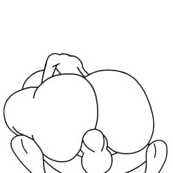 1boy 1girls animated animated_gif ass base big_ass big_breasts big_penis breasts cowgirl_position female gif male penis rt34s sex tasteofchoklit_(edit) template