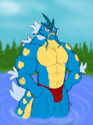 1boy gyarados male male_only pokemon solo