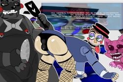 analbones animatronic buster_(frankburts) buster_(trtf) first_porn_of_character five_nights_at_freddy's fnaf frankburt frankburt_(trtf) frankburts frankburts_reimagined gay kitty_fazcat leggings lockjaw_(trtf) male male_only mechanical mechanical_penis paddle robot robot_penis shitpost sugar_the_cat tagme the_return_to_freddy's what