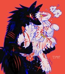 2025 anatomically_correct anatomically_correct_genitalia anatomically_correct_penis animal_genitalia animal_penis anthro anthro_on_anthro anthro_penetrated anthro_penetrating anthro_penetrating_anthro arm_scar balls birdpaw_(artist) bite black_balls black_tail blood bodily_fluids brown_body brown_fur canid canine canine_genitalia canine_penis canis carrying_another carrying_partner cheek_tuft claws clitoris cum cum_in_vagina cum_inside digital_drawing_(artwork) digital_media_(artwork) dominant duo ear_piercing ear_tag facial_tuft female female_penetrated fur genital_fluids genitals hi_res humanoid_vulva knot lagomorph leg_grab leporid looking_at_another looking_pleasured looking_up male male/female male_penetrating male_penetrating_female mammal monotone_body monotone_fur nude_anthro nude_male orange_background penetration penile penile_penetration penis penis_in_vagina piercing pink_clitoris pink_heart pink_vulva portrait predator/prey rabbit red_eyes red_penis scar semi-anthro sex shoulder_bite simple_background smile submissive sweat sweatdrop tail three-quarter_portrait tuft vaginal_penetration vaginal_penetration white_body white_fur wolf wounded yellow_sclera