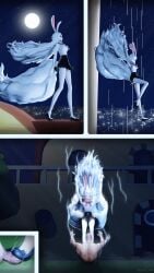 1boy 1girls 3d 3d_animation abuse angry animated animated anime anthro ballbusting bow bowtie bunny bunny_ears bunny_tail carrot_(one_piece) castrated castration cbt cock_and_ball_torture comic comic_panel dominant dominant_female door electricity falling female feral furry human jumping larger_female lighting lighting_bolt long_ears long_hair long_tail lying lying_on_back male male/female miniskirt moon muscular muscular_male night night_sky ocean one_piece pain rabbit rabbit_ears rabbit_tail red_eyes sadism sadistic sea ship shirt shoes size_difference skirt sky smaller_male standing stars stepping stepping_on_balls stomp stomping stomping_on_balls submissive submissive_male sulong_carrot torture transformation tree white_body white_fur white_hair white_tail window