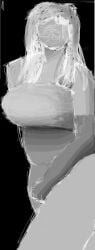 big_breasts big_breasts clothed clothing original_character partially_clothed thicc thick_thighs