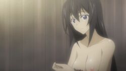 female animated animated breasts animated infinite_stratos large_breasts nipples shinonono_houki