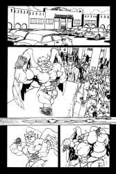 abs biceps bird male muscle_growth muscles muscular muscular_arms muscular_legs muscular_male muscular_thighs owl pecs planetself sova_13