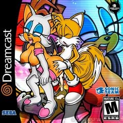 1boy 1boy1girl 1girls accurate_art_style age_difference anthro bat big_ass big_breasts breasts canid canine choker cum cum_in_pussy cum_inside duo female fox hi_res jewelry larger_female male male/female mammal miles_prower miles_tails_prower necklace older_female older_woman_and_younger_boy penetration rouge_the_bat sega sex size_difference sonic_(series) sonic_adventure_2 sonic_the_hedgehog_(series) standing standing_sex style_parody tagme tails tails_the_fox uekawa_style younger_male zadicnsfw