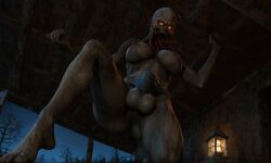 ai_generated bloodsucker bulge bulge_under_clothes futanari intersex mcgold4553 s.t.a.l.k.e.r.