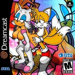1boy 1boy1girl 1girls accurate_art_style age_difference anthro bat big_ass big_breasts breasts canid canine choker duo female fox hi_res jewelry larger_female male male/female mammal miles_prower miles_tails_prower mobian_(species) necklace older_female older_woman_and_younger_boy penetration rouge_the_bat sega sex size_difference sonic_(series) sonic_adventure_2 sonic_the_hedgehog_(series) standing standing_sex style_parody tagme tails tails_the_fox uekawa_style younger_male zadicnsfw