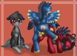 alicorn dragon equine female horn horse incest jack lokilover luke male mortarion my_little_pony penis pony sergal siblings smooth_skin walkingstalker wings