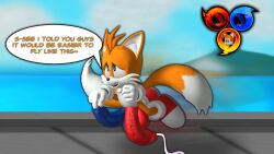 2024 2_penises 3d after_transformation anthro betabee canid canine cock_transformation digital_media_(artwork) ejaculation fox genitals group hi_res holding_penis knuckles_the_echidna looking_pleasured male male_only mammal miles_prower miles_tails_prower multi_genitalia multi_penis penis sega sonic_(series) sonic_the_hedgehog sonic_the_hedgehog_(series) source_filmmaker_(artwork) tails tails_the_fox transformation trio