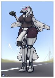 2025 absurd_res aircraft aircraft_humanoid airplane anthro ass balls big_breasts big_penis blush bodily_fluids bottomwear breasts brush clothed clothing confusion cum digital_media_(artwork) ejaculation english_text genital_fluids genitals gynomorph hi_res hoodie humanoid_genitalia humanoid_penis intersex living_aircraft living_machine living_vehicle machine motley_ad not_furry penis scale_model sherman_(tank) shorts solo standing sweat sweatdrop tank_(vehicle) text thick_thighs throbbing throbbing_penis topwear vehicle wings