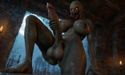 ai_generated bloodsucker cum futanari intersex mcgold4553 s.t.a.l.k.e.r.