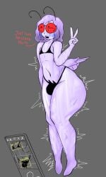 1femboy 1male bikini blush blushy femboy femboy_only glasses gooring gooring_(oc) half_naked male picture shaking shaky_legs shy taking_picture