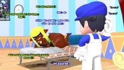 big_ass_(female) big_booty big_butt_(female) bubble_ass_(female) bubble_butt_(female) kaibernation oc original_character smg4 smg4_(character) thong thong_leotard thong_panties