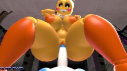 1boy 1boy1girl 1girls animated animatronic animatronic_female animatronic_girl belly_expansion big_ass big_breasts big_butt big_penis bouncing_breasts cum_inside female five_nights_at_freddy's fnaf male_pov nipples pov robot_girl silvertilver smiling tagme thick_thighs toy_bonnie_(fnaf) toy_chica_(fnaf) vaginal_penetration video