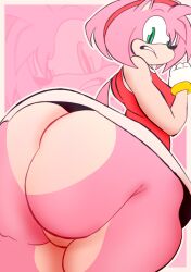 amy rose from sega by dumbseafood