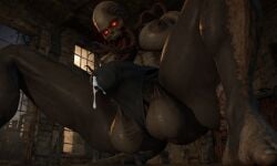 ai_generated bloodsucker bulge cum feet futanari intersex mcgold4553 s.t.a.l.k.e.r.