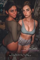 2girls 3d big_ass big_breasts breasts curvaceous curvy curvy_figure dina_(the_last_of_us) ellie_(the_last_of_us) ellie_williams female hips huge_ass huge_breasts large_ass large_breasts mature mature_female naughty_dog pristine pristinerenders pristinerenders  slim_waist the_last_of_us the_last_of_us_2 thick thick_hips thick_legs thick_thighs thighs voluptuous waist wide_hips
