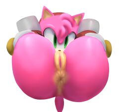 aerosin amy_rose anus ass big_ass completely_naked_female completely_nude_female exposed_anus exposed_ass exposed_pussy fat_ass flexible flexing hedgehog_girl legs legs_up mobian mobian_(species) naked_female no_bra no_clothes no_panties nude_female presenting_hindquarters presenting_pussy pussy sega simple_background sonic_(series) sonic_the_hedgehog_(series) vagina white_background