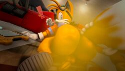 1boy anthro ass ass_focus balls big_ass big_butt bubble_ass bubble_butt butt_focus dick doppoarts fart fart_cloud fart_fetish farting farts femboy fox furry grabbing_tail hanging_penis huge_ass huge_butt penis penis_out sega solo sonic_(series) sonic_the_hedgehog_(series) surprise surprised tails tails_the_fox
