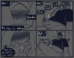 007n7_(forsaken) 2boys blowjob blush cum cum_in_mouth face_fucking forsaken_(roblox) gay gay_sex hairy hairy_arms handjob noli_(forsaken) sucking_penis sweat yaoi