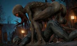 ai_generated anal bloodsucker cum cum_in_ass futa_on_male futanari intersex male mcgold4553 s.t.a.l.k.e.r.