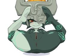 1girls anus bar_censor blush censored female female_only has_uncensored_version imp imp_midna invitation midna naughty_face nintendo pixiv presenting pussy ricosye smirk solo straight_hair the_legend_of_zelda twilight_princess vagina