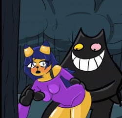 1girl 1girl1boy 2d animated ass begging_to_stop blue_hair boobs cat catgirl cum cum_in_pussy deltarune female forest friend_(deltarune) gif moaning raped_female spoofymaru twitter_username woods yellow_body youtuber