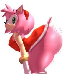 1girls 1lastshadow1 amy_rose anthro ass ass_focus bent_over big_ass bottom_heavy bouncing_ass breasts bubble_butt clothing dress fat_ass female female_only furry furry_only hedgehog huge_ass large_ass looking_at_viewer low_poly massive_ass motion_blur motion_lines no_panties sega side_view sideass solo sonic_(series) sonic_adventure sonic_the_hedgehog_(series) tail thick_ass thick_thighs thunder_thighs twerking wide_hips