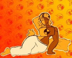 1girls crash_dummy duck featureless_breasts featureless_crotch muscular muscular_female naked naked_female nude nude_female pwned_by_14:00 robot robot_girl robot_humanoid