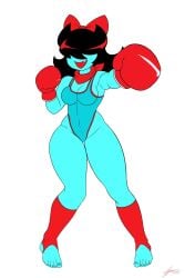 Aqua (Deltarune) Rule 34 Image