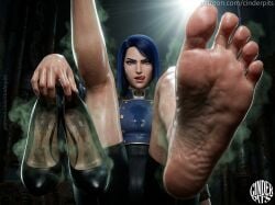 1girls 3d 3d_(artwork) 3d_model 3d_render ai ai_generated arcane blue_eyes blue_hair breasts caitlyn_(league_of_legends) caitlyn_kiramman cinderpits cum_on_feet detailed detailed_background feet feet_fetish feet_focus feet_up female foot_fetish foot_focus league_of_legends musk musk_clouds pheromones realistic realistic_textures self_upload smug smug_face soles soles_female soles_fetish solo solo_female solo_focus sweat sweatdrop sweating sweaty sweaty_body sweaty_breasts sweaty_feet tight_clothing tight_fit