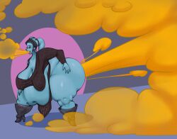 1girls 2020s 2025 2025s 2d 2d_(artwork) 2d_artwork aayla_secura alien alien_girl alien_humanoid alternate_ass_size alternate_ass_size_(larger) alternate_body_type alternate_breast_size alternate_breast_size_(larger) alternate_thigh_size alternate_thighs_size alternate_version_at_source alternate_version_available belch belching big_belly blue_hair blue_skin bluepants bluepants_(artist) both_ends brown_clothes brown_clothing burp burping clone_wars comission digital_drawing_(artwork) digital_media_(artwork) eyes_closed fart fart_fetish farting full_body fully_clothed gassy gassy_ass gassy_female guyguyson hand_on_thigh huge_belly orange_fart orange_fart_cloud orange_gas orange_gas_cloud pants_(artist) part_2 part_of_a_set png saggy_boobs saggy_breasts simple_background simple_shading solo solo_female solo_focus star_wars star_wars:_the_clone_wars teardrop_breasts tentacle_hair thick_ass thick_legs thunder_thighs thunderthighs twi'lek twitter_link voluptuous voluptuous_body voluptuous_female