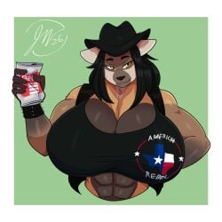 artjwink big_breasts breasts cleavage female furry huge_breasts jwinkz tagme thick_thighs wide_hips