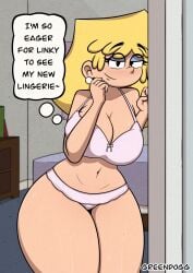 english english_text greendogg lori_loud nickelodeon solo_female tagme the_loud_house white_body white_lingerie