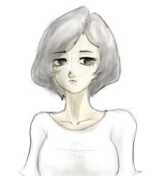 1girls 2d 2d_(artwork) 2d_artwork bob_cut emotionless emotionless_female empty_eyes girl oc original_character original_characters shirt tagme tagme_(artist) tagme_(character) zuthah