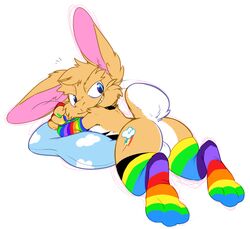 0r0 0r0ch1 1boy anthro ass balls blue_eyes color cosplay friendship_is_magic furry looking_at_viewer male male_only my_little_pony nude rainbow sex smile solo straight_hair wings zipperface