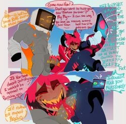 alastor (hazbin hotel) from hazbin hotel by bileshroom