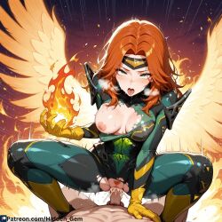 jean grey from marvel by hidden gem