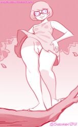 velma dinkley from scooby-doo by chickpea
