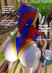 3d 3d_(artwork) ass big_ass big_breasts breasts brown_hair brown_hair_female clothed clothed_female clothing fortnite fully_clothed fully_clothed_female huge_ass jax_(the_amazing_digital_circus) jester jester_hat jester_outfit looking_at_partner looking_back looking_back_at_partner looking_back_at_viewer on_all_fours on_knee on_knees pomni_(the_amazing_digital_circus) pov pov_eye_contact pov_male rabbit shiny shiny_skin short_hair short_hair_female slurp_(fortnite) sweat sweatdrop sweating sweaty talking talking_to_partner text text_bubble the_amazing_digital_circus the_collectorhd voluptuous voluptuous_female watermark white_skin