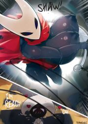 1girls action_pose ass ass_bigger_than_head ass_up big_areola big_ass big_breasts big_nipples big_thighs breasts breasts_out bubble_ass bubble_butt fat_ass female from_above from_below hollow_knight hollow_knight:_silksong hornet_(hollow_knight) huge_ass huge_breasts huge_butt huge_thighs jumping soveno sweat sweatdrop sword thick_ass thick_legs thick_thighs thunder_thighs thunderthighs wide_hips wide_thighs