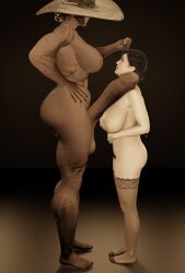 alcina dimitrescu from capcom by brn0